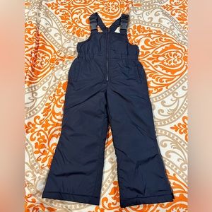 Snow Bib. Gap Size 4 Navy Blue. Boys /Girls